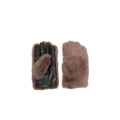 Shop Stand Studio Brown Carmen Faux-fur Gloves