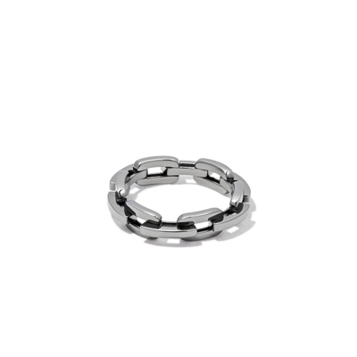 Shop Shay Black Gold Mini Deco Link Chain Ring