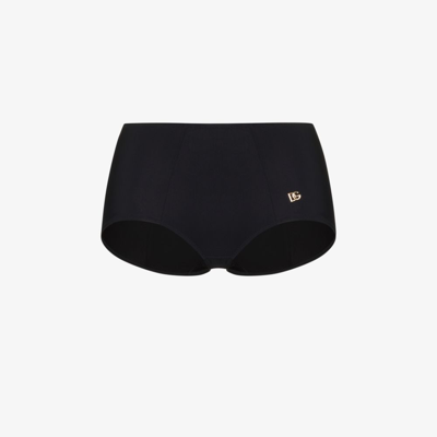 Shop Dolce & Gabbana Black Bikini Briefs