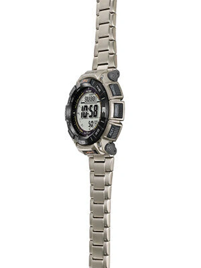 Pre-owned Casio Prg-340t-7er Pro Trek Radio Solar 53mm 10atm