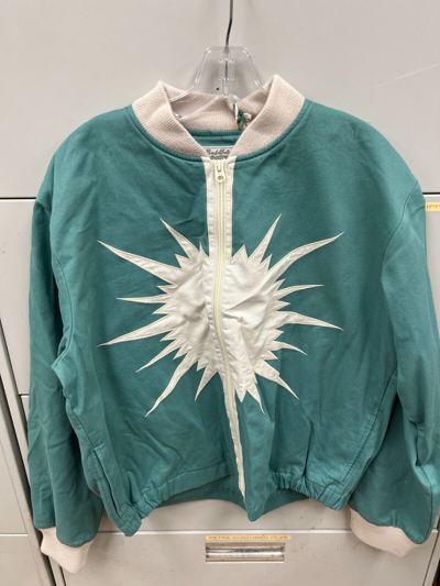 Pre owned Levi s Vintage Clothing Lvc 1950s Rocket City Starburst Bomber Jacket Large B6 In Green ModeSens