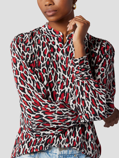 Shop Equipment Collarless Silk Shanton Shirt | Large |  In Multicolor