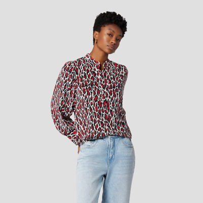 Shop Equipment Collarless Silk Shanton Shirt | Large |  In Multicolor