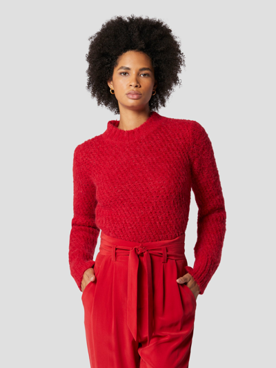 Shop Equipment Royan Crew Neck Sweater In Red