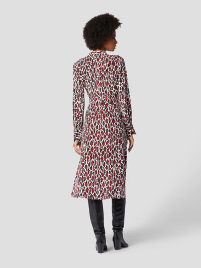 Equipment Thea Silk Dress In Multicolor
