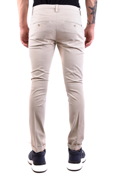 Shop Dondup Trousers In Sand