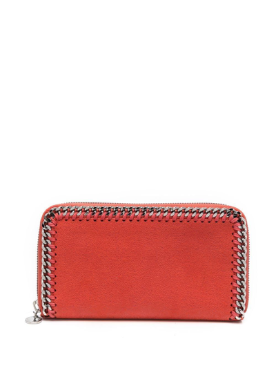 Shop Stella Mccartney Women's  Red Polyester Wallet