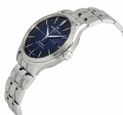 Pre-owned Baume & Mercier Clifton Baumatic Cosc Automatic Steel Date Mens Watch M0a10468
