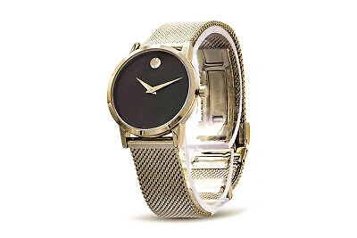 Pre-owned Movado Museum Classic Ladies Watch 0607426