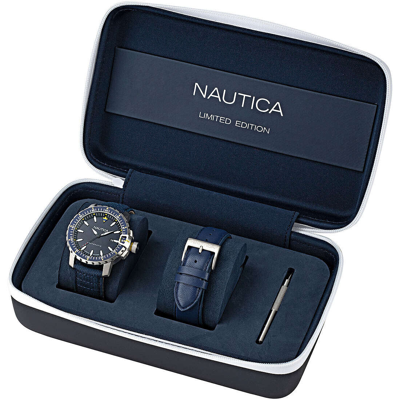 Pre-owned Nautica Icebreaker Cup Trendy Limited Edition Men's Automatic Watch