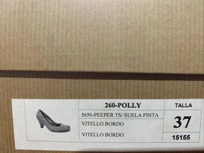 Pre-owned Coclico Women's "polly Peep Toe" Pump Bordeaux Leather Us Size 7 M In Red