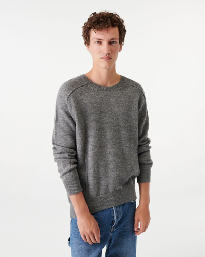 Shop Iro Nino Wool Sweater In Dark Grey