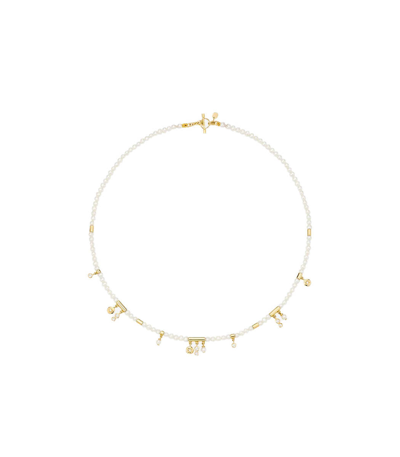 Shop Sauer Agni Necklace In Gold