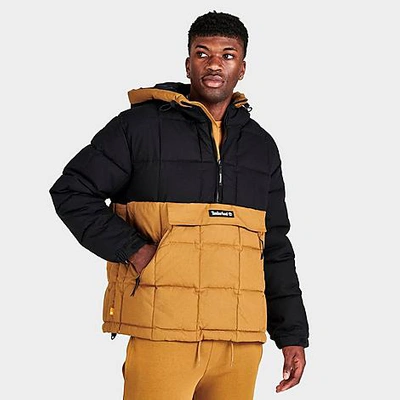 Timberland Progressive Utility Puffer Jacket In Black In Wheat/black |  ModeSens