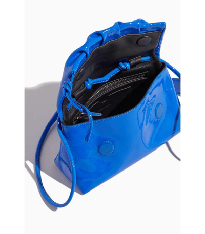 Shop Dries Van Noten Wl Shoulder Bag In Electric In Blue