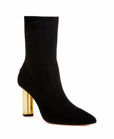 Shop Katy Perry Women's The Dellilah High Dress Booties In Black