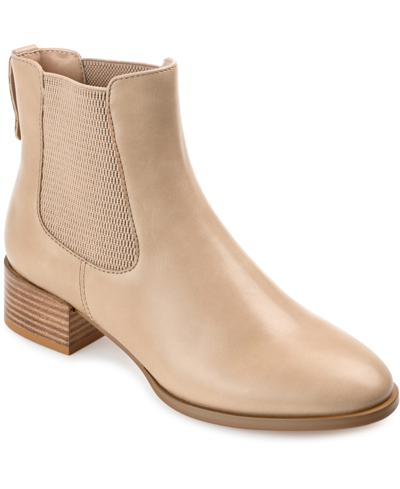 Journee Collection Chayse Tru Comfort Foam Bootie In Tan