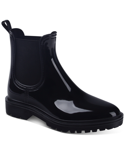 Shop Inc International Concepts Women's Rylien Rain Boots, Created For Macy's In Black