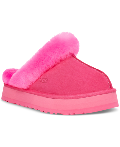 Shop Ugg Disquette Slip-on Flats In Taffy Pink