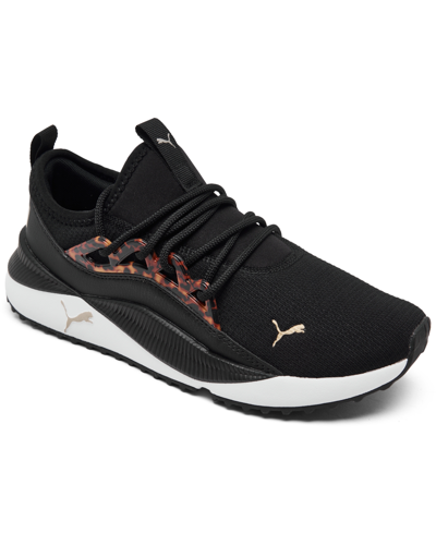 Shop Puma Women's Pacer Future Allure Casual Sneakers From Finish Line In Black