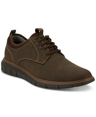 Shop Dockers Men's Cooper Casual Lace-up Oxford In Dark Brown