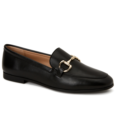 Shop Alfani Women's Gayle Loafers, Created For Macy's In Black