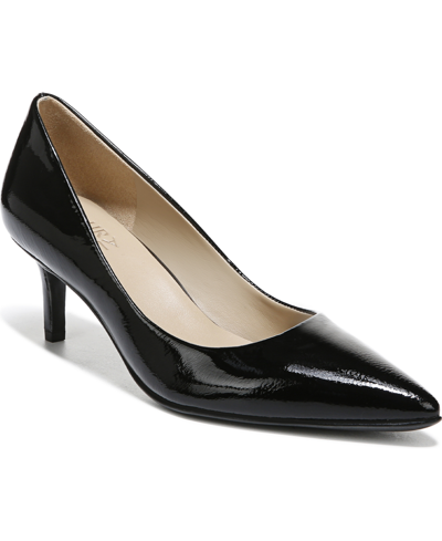 Naturalizer Women's Everly Pointed Toe Pumps In Black Patent Leather