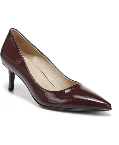 Shop Naturalizer Everly Pumps Women's Shoes In Cabernet Sauvignon Patent Leather