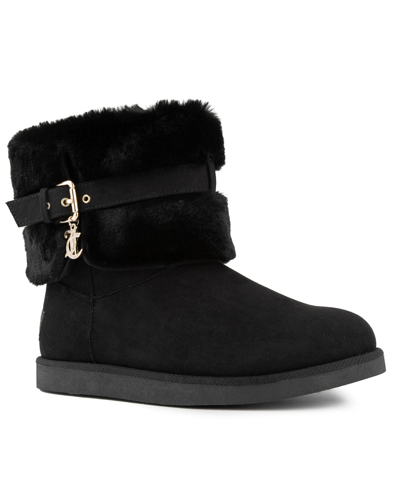Juicy couture top fur boots