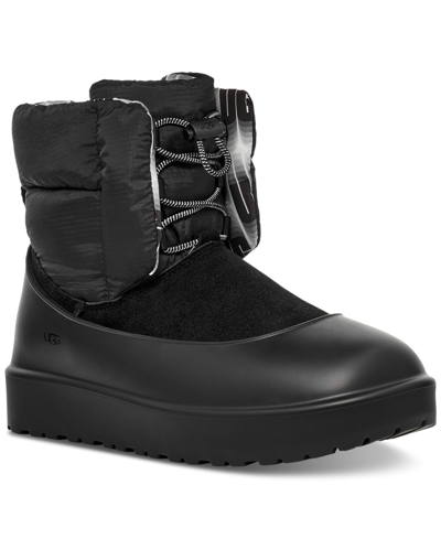 Shop Ugg Women's Classic Maxi Toggle Cold-weather Booties In Black