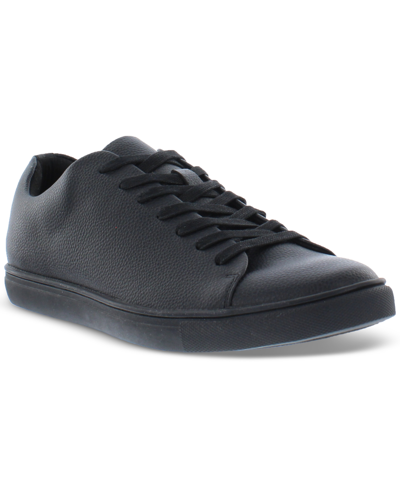 Shop Kenneth Cole Reaction Men's Tedder Tennis-style Sneaker In Black