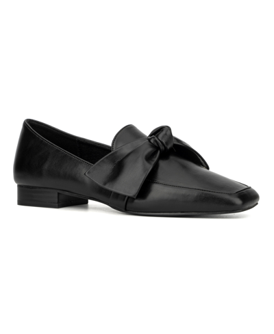 Shop New York And Company Women's Dominca Loafers Women's Shoes In Black