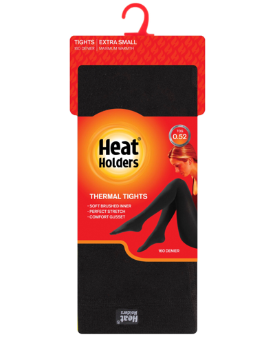 Shop Heat Holders Women's Sophia Heavyweight Thermal Tights In Black