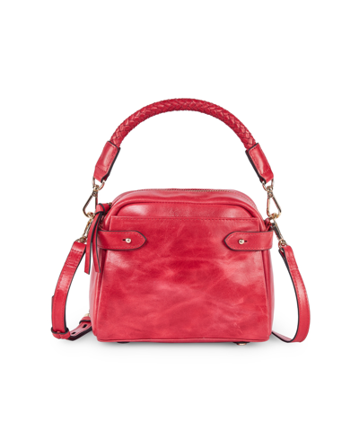 Shop Lodis Women's Rebecca Crossbody Bag In Lipstick