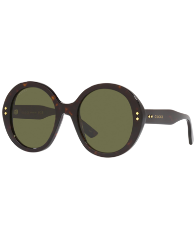 Shop Gucci Unisex Sunglasses, Gg1081s In Brown