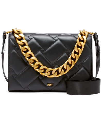 DKNY Small Willow Chain Quilted Leather Crossbody Bag - Macy's