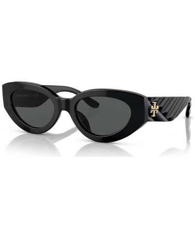 Shop Tory Burch Women's Sunglasses, Ty7178u In Black