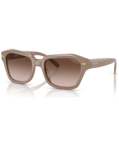 Shop Vogue Women's Sunglasses, Vo5444s52-y In Opal Sand