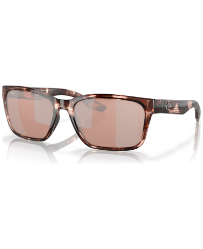 Shop Costa Del Mar Women's Polarized Sunglasses, 6s908157-zp In Coral Tortoise