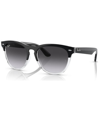 Shop Ray Ban Unisex Sunglasses, Rb447154-y In Black On Transparent