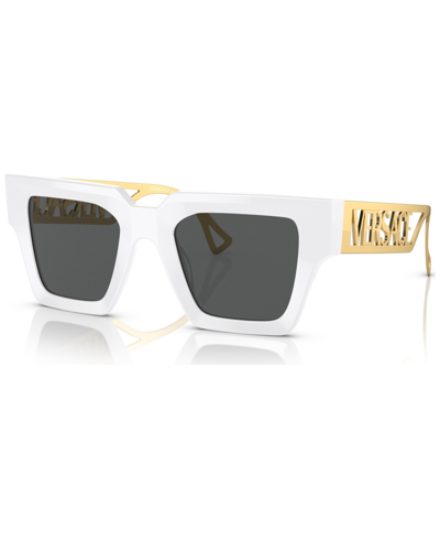 Versace Ve 4431 401/87 50mm Womens Square Sunglasses In White