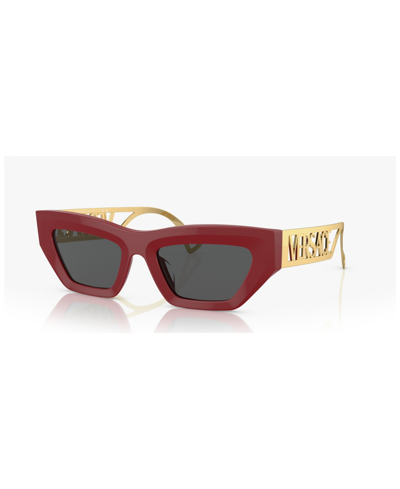 Shop Versace Women's Sunglasses, Ve4432u In Red