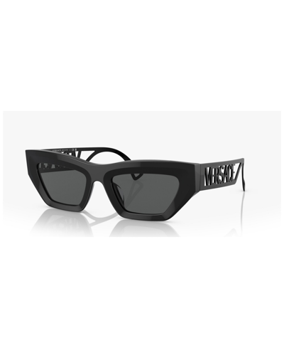 Shop Versace Women's Sunglasses, Ve4432u In Black