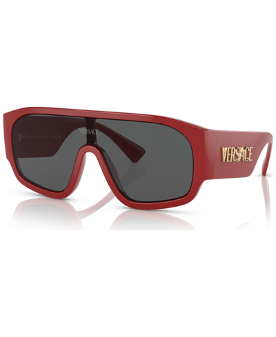 Shop Versace Unisex Sunglasses, Ve4439 In Red