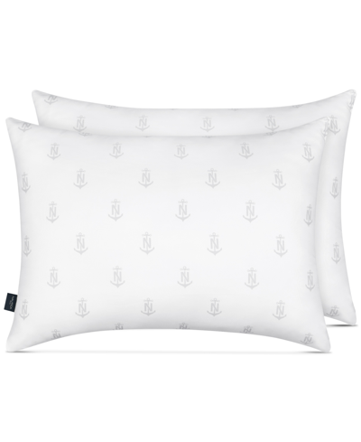 Shop Nautica True Comfort All Position Standard/queen Pillows, Set Of 2 In White