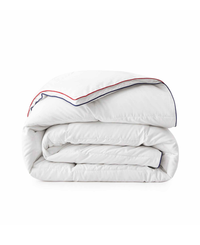 Shop Unikome Medium Weight Extra Soft Feather Comforter With Duvet Tabs, Full/queen In White