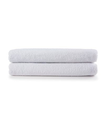Shop Ella Jayne Terry Cloth Water Proof Pillow Protector, King In White