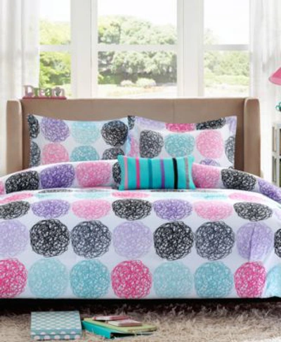 Shop Mi Zone Carly Reversible Comforter Sets In Purple