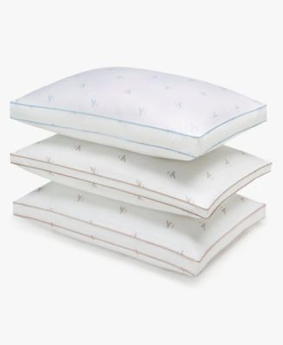 Shop Calvin Klein Monogram Logo Density Collection Cotton Pillows In White