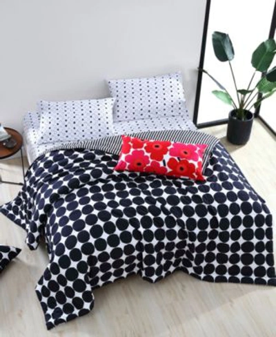 Shop Marimekko Pienet Kivet Reversible Down Alternative Blankets Bedding In White